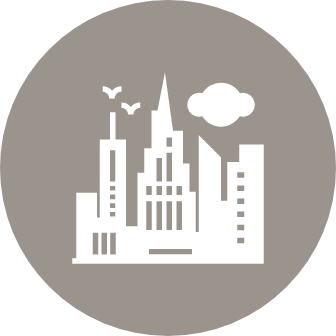 Take in the views from the rooftop lounge
