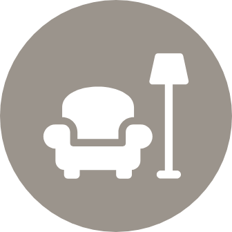 Entertain friends in the social lounge
